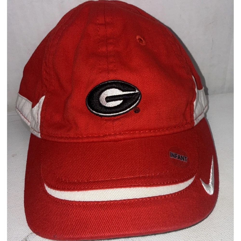 Vintage 2009 Nike Georgia Bulldogs Football Infant Kid Toddler Ball Cap Hat NWOT